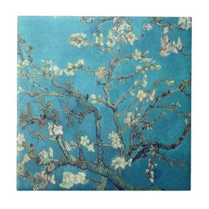 Almond Blossoms Van Gogh Famous Painting Ceramic Tile