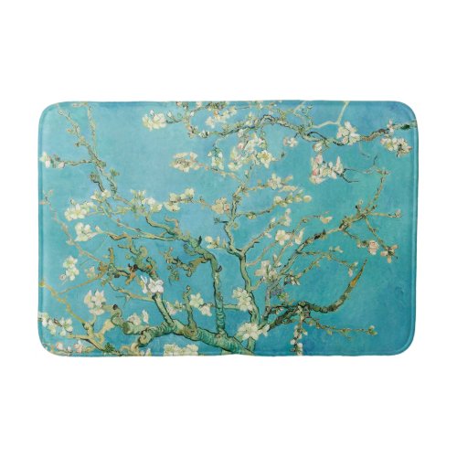 Almond Blossoms  Vincent Van Gogh Bath Mat