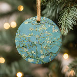 Almond Blossoms | Vincent van Gogh Ceramic Ornament<br><div class="desc">Almond Blossoms (1890) by Dutch artist Vincent van Gogh (1853-1890). Van Gogh's Almond Blossoms painting showcases delicate white flowers set against a vibrant turquoise sky, symbolizing new life and renewal. Inspired by Japanese art, the elegant branches and flowing lines create a sense of serenity and natural beauty. The textured brushstrokes...</div>