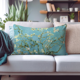 Almond Blossoms   Vincent Van Gogh Lumbar Pillow