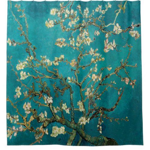 Almond Blossoms Vincent van Gogh Painting Shower Curtain