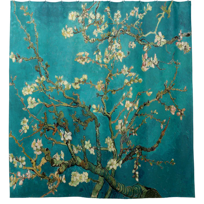 Almond Blossoms Vincent Van Gogh, Vincent Van Gogh Shower Curtain
