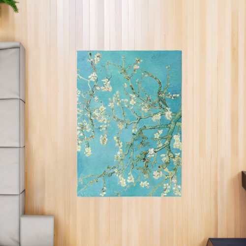 Almond Blossoms  Vincent Van Gogh Rug