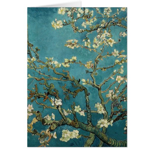 Almond Branches in Bloom Cards (Front)