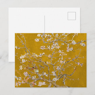Almond Branches in Bloom (Gold) | Van Gogh | Postcard
