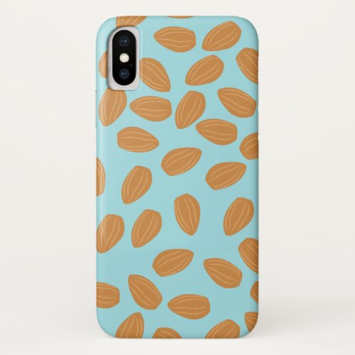 Almond Pattern iPhone X Case