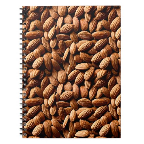 Almond Pattern Notebook
