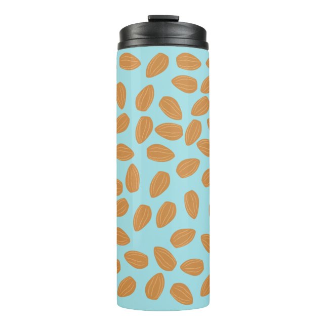 Almond Pattern Thermal Tumbler (Front)