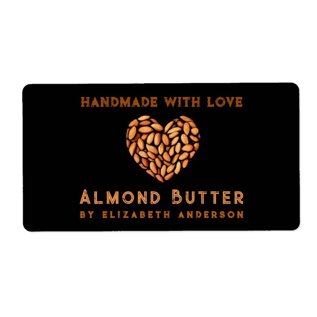 Almond Product Label (Front)