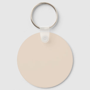 Almond (solid color) keychain