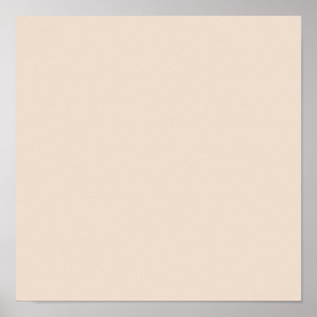 Almond (solid color) poster (Front)