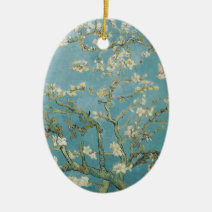 1890 "Branches with Almond Blossom" Painting by Van Gogh’s Glass Ball Christmas 