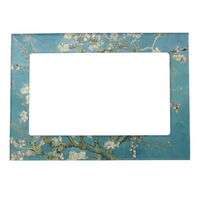 Almond tree in blossom by Vincent Van Gogh Magnetic Frame (Front)