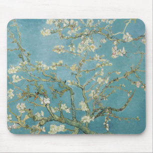 Almond tree in blossom by Vincent Van Gogh Mouse Pad