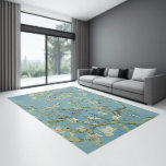 Almond tree in blossom by Vincent Van Gogh  Rug<br><div class="desc">Branches of an almond tree in blossom by Vincent Van Gogh vintage art on modern day products from Ricaso - stunning rugs for home and garden (choose which version you require)</div>