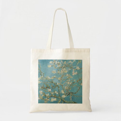 Almond tree in blossom by Vincent Van Gogh Tote Bag