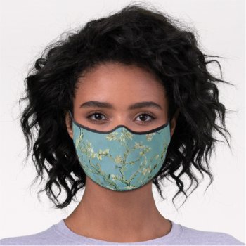 Almond Tree In Blossom Vincent Van Gogh Premium Face Mask by Zazilicious at Zazzle