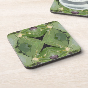 Almond Tree Pattern Coaster