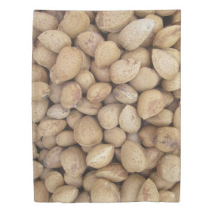 Almonds Fall Autumn Patterns Duvet Cover