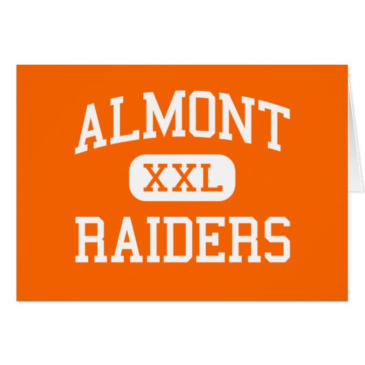 Almont - Raiders - High School - Almont Michigan (Front Horizontal)