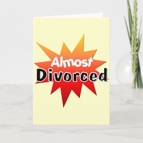 Almost Divorced Announcement