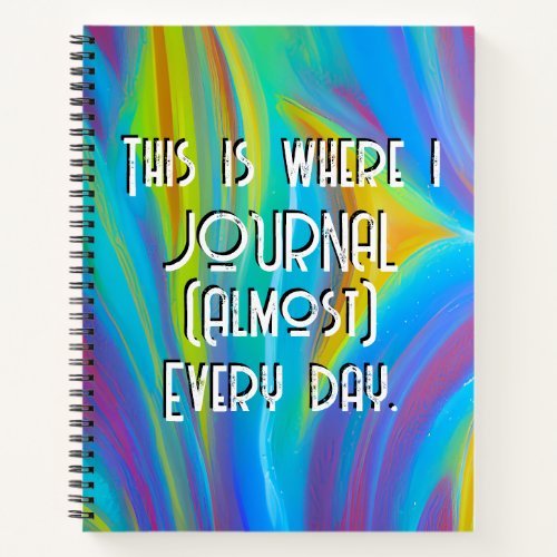 Almost Everyday Journaling Notebook