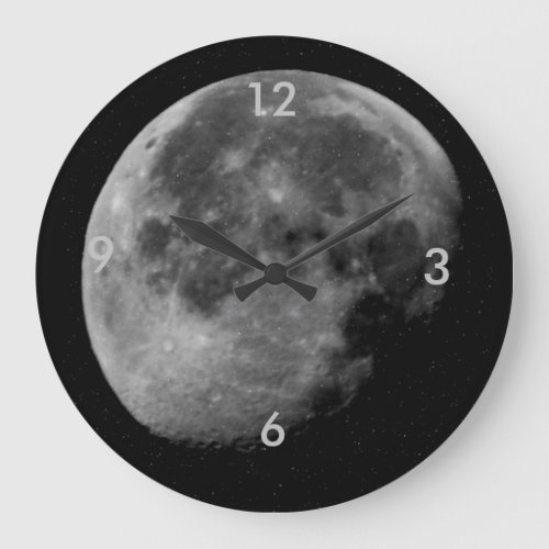 Almost Full Moon Clock