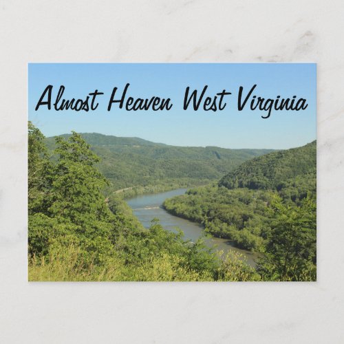 Almost Heaven Postcard