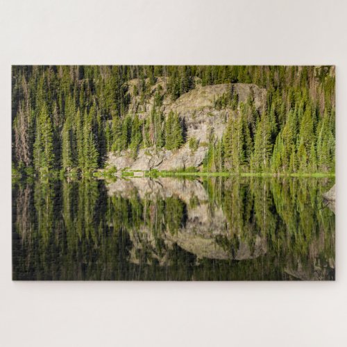 Almost impossible Bear Lake reflection puzzle