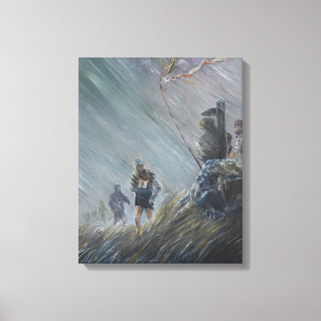 Almost lost 2014 canvas print (Front)