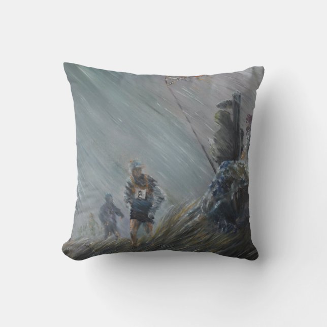 Almost lost 2014 throw pillow (Front)
