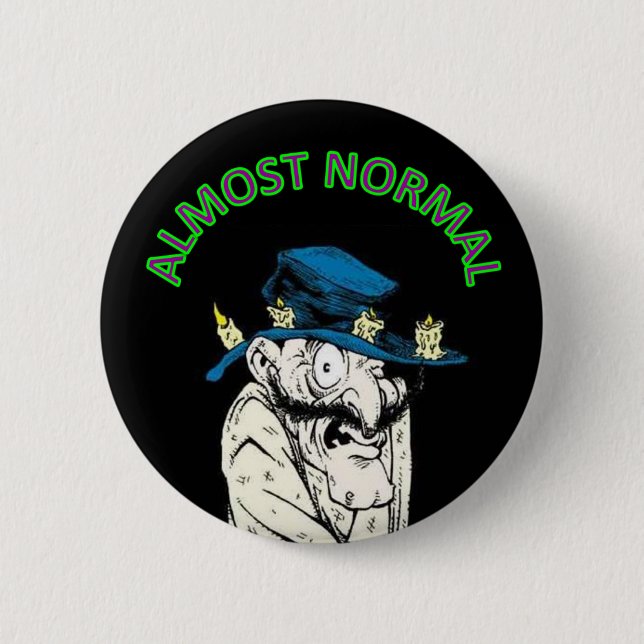 Almost Normal Button (Front)