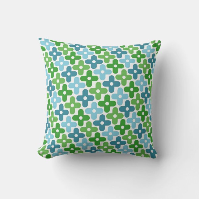 Almost Positive Throw Pillow (Front)