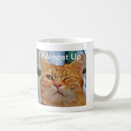 Almost Up Cat Mug