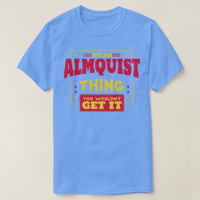 Almquist T-Shirt (Design Front)