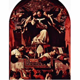 Alms Of Saint Antoninus, By Lotto Lorenzo (Best Qu Statuette