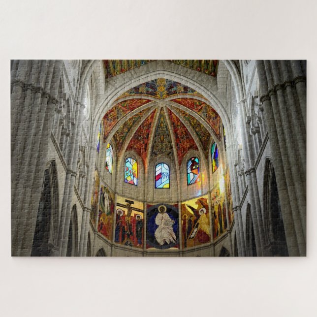 Almudena cathedral, Madrid, Spain Jigsaw Puzzle (Horizontal)