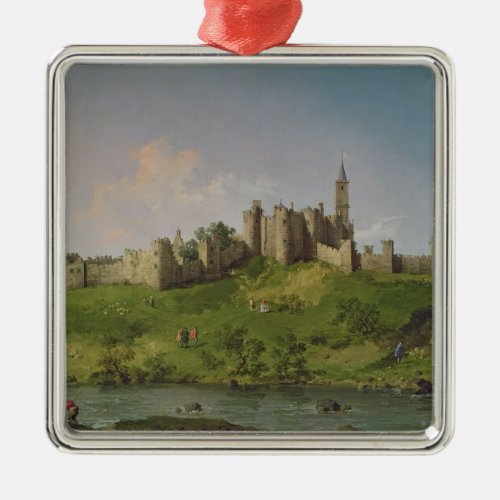 Alnwick Castle Metal Ornament