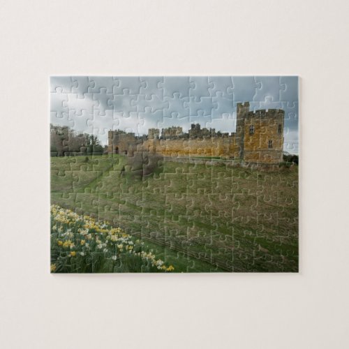Alnwick Castle  Northumberland UK Jigsaw Puzzle