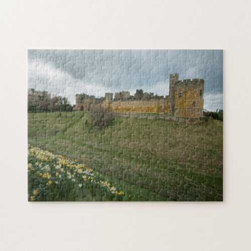 Alnwick Castle  Northumberland UK Jigsaw Puzzle