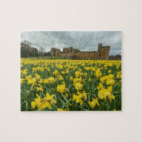 Alnwick Castle  Northumberland UK Jigsaw Puzzle