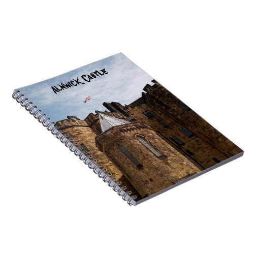 Alnwick Castle Spiral Bound Notebook