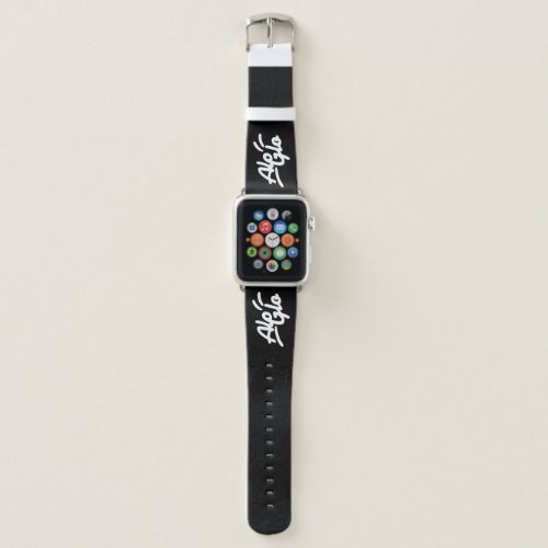 Alo Glo the ultimate cream to divine beauty Apple Watch Band