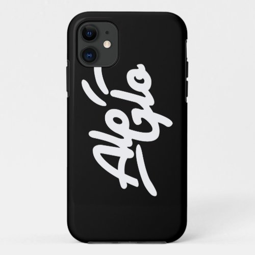 Alo Glo the ultimate cream to divine beauty iPhone 11 Case