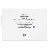 Aloafa Bread Cards (Back Horizontal)