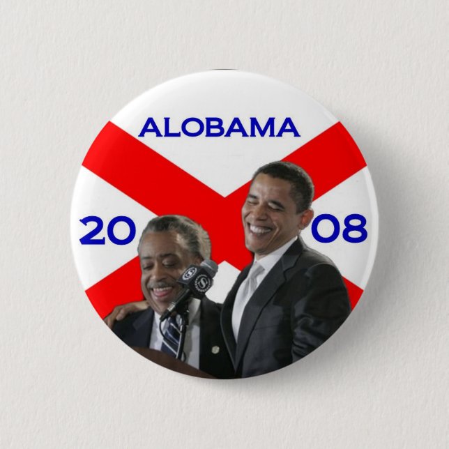 ALOBAMA 2008 BUTTON (Front)