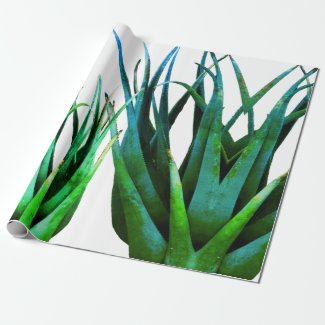 Aloe Abtsrcat Photo Wrapping Paper