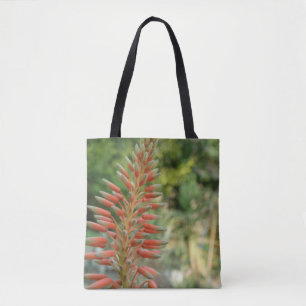 Aloe Blossom Custom All-Over-Print Tote Bag