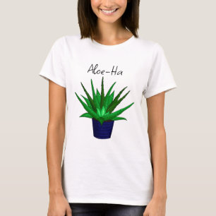 Aloe-Ha Plant Pun T-Shirt