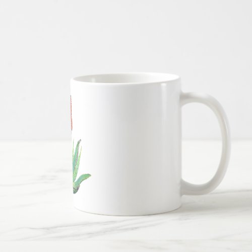 Aloe Vera Mug Botanical Coffee Mug